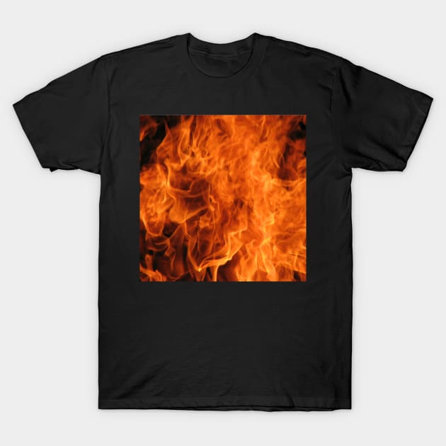 Fire T-Shirt by ARTWORKandBEYOND